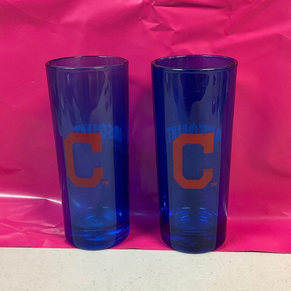Cleveland Guardians Indians SET OF TWO High Ball Shot Glasses